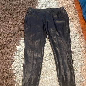 NWT LANE BRYANT FAUX LEATHER LEGGINGS